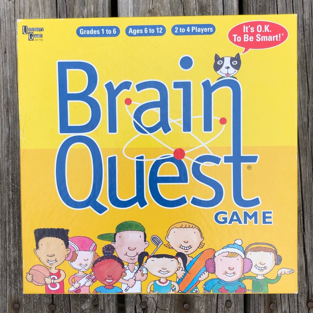 Brain Quest Board Game! LIKE NEW!
